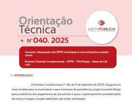 Imagem da notícia ORIENTAÇÃO TÉCNICA Nº 40/2025